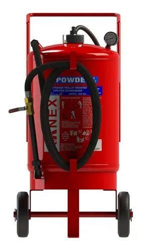 A B C Dry Powder Type 50 Kg Trolley Mounted Fire Extinguisher At Rs