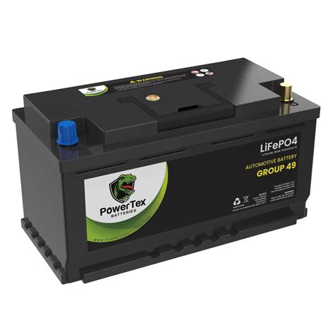 2017 Ram 1500 Car Battery BCI Group 49 / H8 Lithium Battery – PowerTex ...