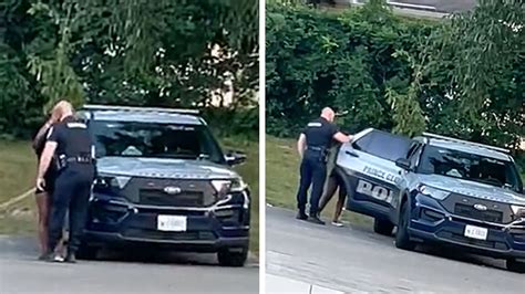 Maryland Cop Caught Allegedly Kissing Young Woman Goes Into Car With Her