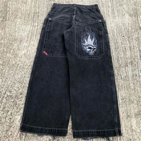 2024 Jeans Para Hombres Streetwear Jnco Y2k Hip Hop Impresión Gráfica De Dibujos Animados