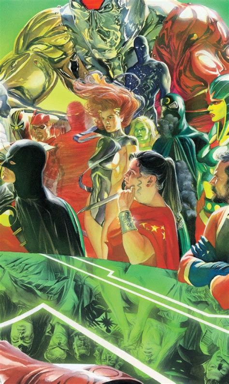 Alex Ross | Dc comics, Teen titans, Comic art