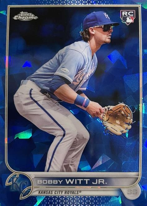 Bobby Witt Jr 2022 Topps Chrome Sapphire Edition 72 Base Price Guide