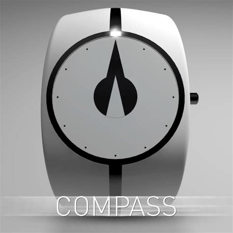 Compass watch: Navigate in time. | Tokyoflash Japan