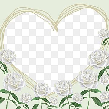 Watercolor Rose Heart Watercolor Heart Roses Love Png Transparent