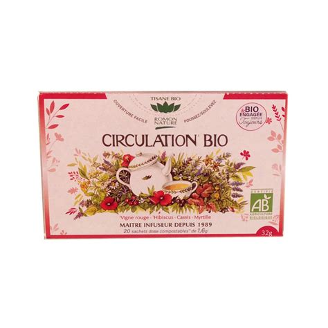 Tisane Circulation Bio Romon Nature