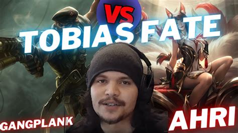 Tobias Fate Gangplank Vs Ahri Mid Gameplay Patch 14 13 Season