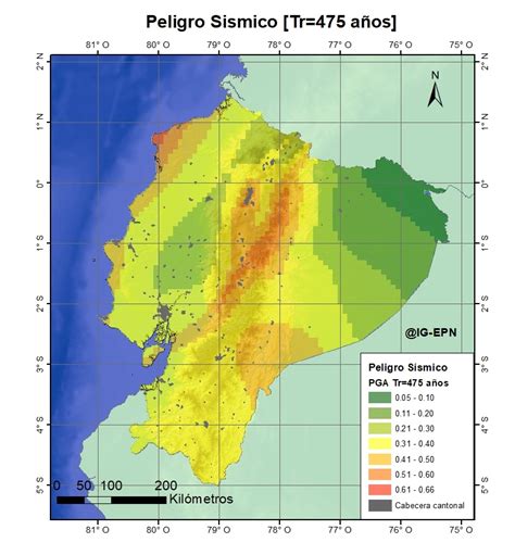 Peligro Sísmico Instituto Geofísico Epn