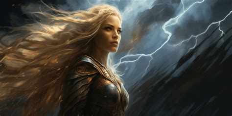 The Norse Goddess of Lightning: Unveiling the Power of the Deity - Viking Style