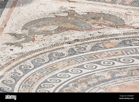 House Of The Mosaic Atrium Banque De Photographies Et Dimages Haute