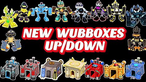 All Wubbox All Eggs And Boxes Up Down With Sounds All Islands My