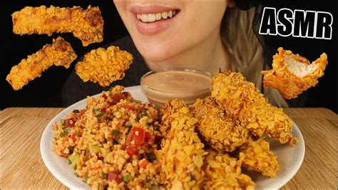 Asmr Extreme Crispy Fried Chicken Nuggets Crunchy Mukbang Eating Sounds