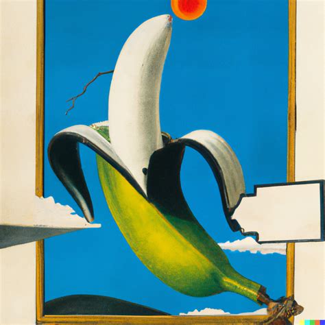 Matty Dalle Dada Banana By Max Ernst