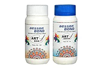 Aesson Bond Geode Art Mdf Primer Epoxy Resin And Hardener A Fine