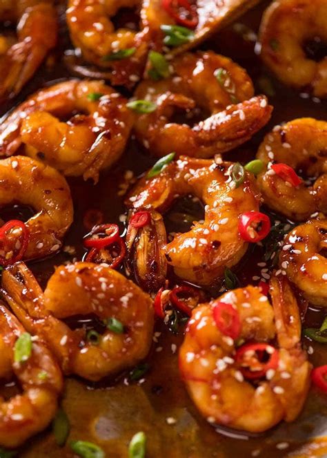 Asian Chilli Garlic Prawns Shrimp Recipetin Eats