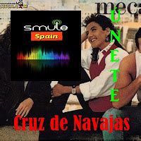 SMULESPAIN TEMAS SEMANALES MECANO CRUZ DE NAVAJAS