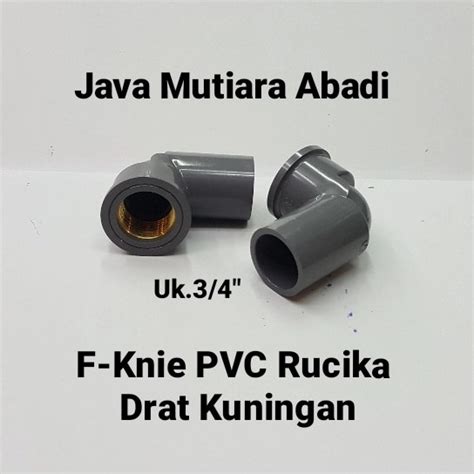 Wijaya Santosa Jual Knee Knie Elbow Drat Kuningan Sambungan Pipa PVC