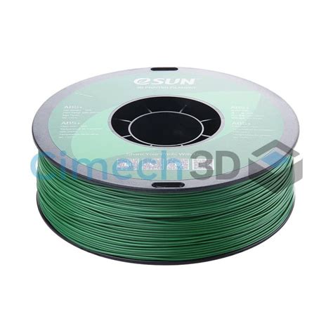 Filamento ABS Verde Pino Marca ESun 1Kg Cimech 3d