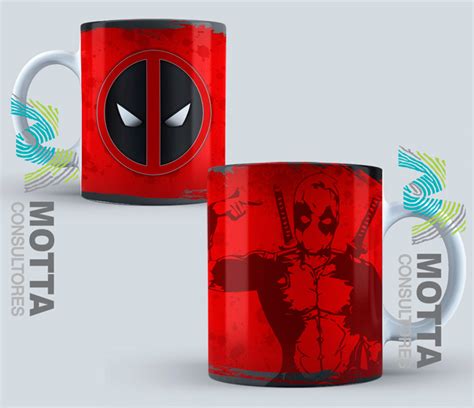 PLANTILLAS PARA TAZAS DE SUPERHÉROES MARVEL PARA SUBLIMACION