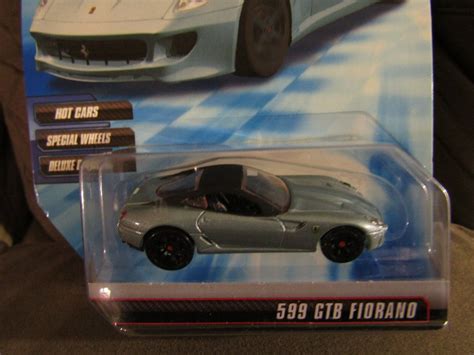 Hot Wheels Speed Machines Ferrari 599 GTB Fiorano Gray EBay