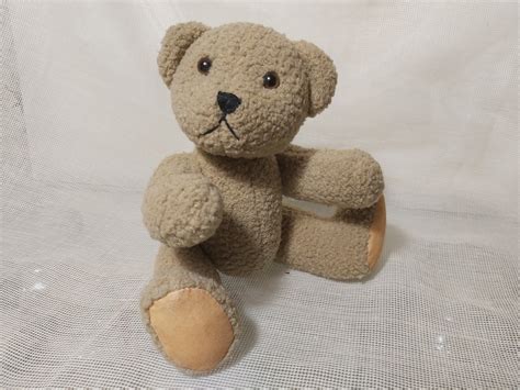 German Teddy Vintage German Gray Teddy Bear Vintage Jointed Etsy