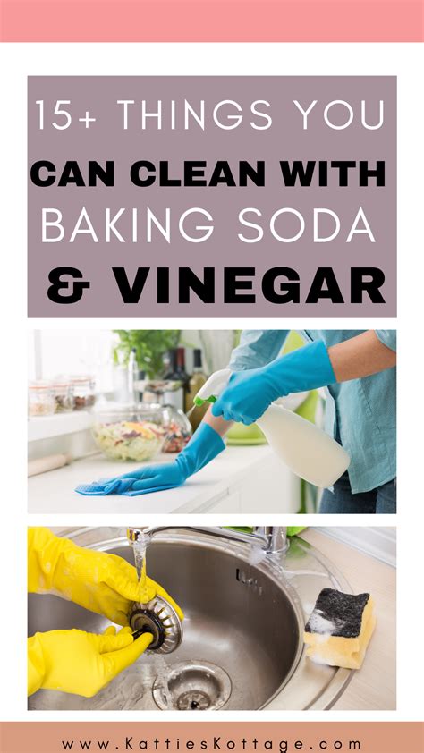 How To Clean With Baking Soda And Vinegar Katieskottage Baking Soda