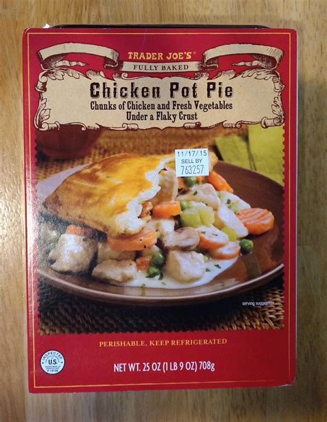 Exploring Trader Joe S Trader Joe S Fully Baked Chicken Pot Pie