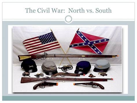 Ppt The Civil War North Vs South Powerpoint Presentation Free