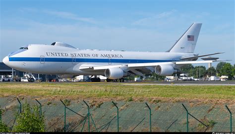 73 1677 United States Air Force Boeing E 4B Photo By Jean Baptiste