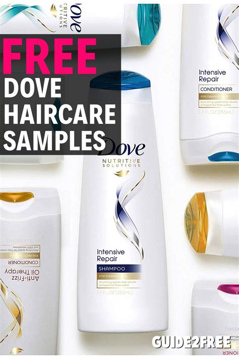 FREE Dove Shampoo & Conditioner Samples via @guide2free Sign up to get FREE Dove Shampoo ...