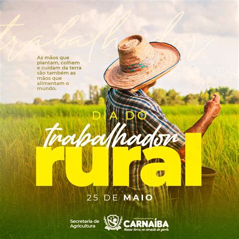 Social Media Dia Do Trabalhador Rural Behance