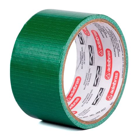 Fita Silver Tape Reforcada Multiuso Mmx M Adelbras Verde Shopee Brasil