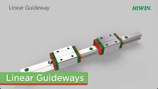 Hiwin Guideways For Linear Systems Tech Spec