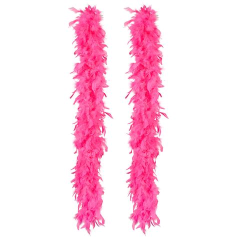 Carnaval Verkleed Boa Met Veren X Roze Cm Gram