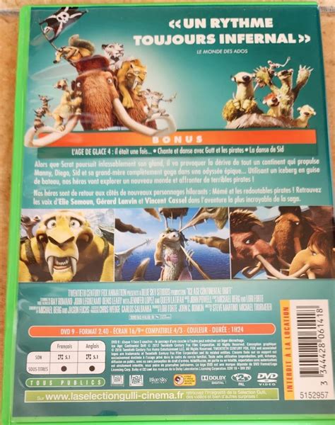 Dvd L Age De Glace Ice Age V