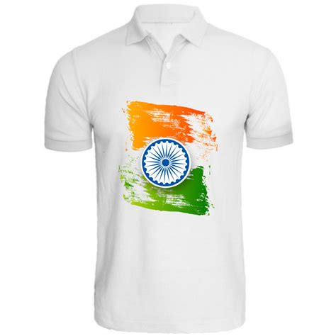 Brush India Flag Personalized Collar Alive Mattee Dotnet T Shirt Use