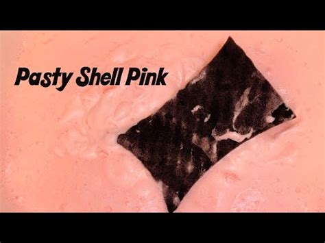 Asmr Sponge Squeeze Pasty Shell Pink Youtube