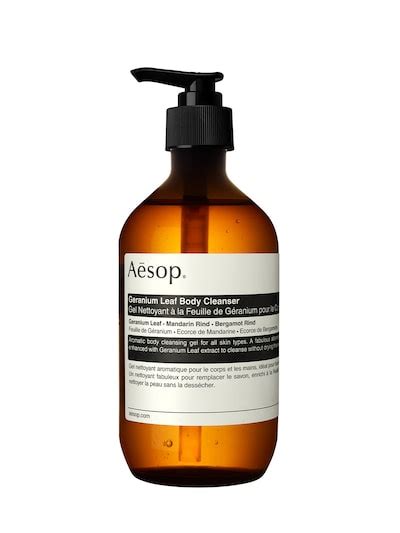 Geranium Leaf Body Cleanser Ml Aesop Beauty Donna Luisaviaroma