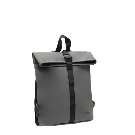 New Rebels Mart Roll Top Backpack Anthracite Grey Small II