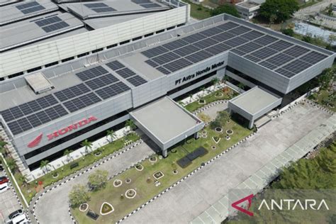 Astra Honda Motor Pasang Solar Panel 8 760 KWp Di Pabrik Karawang