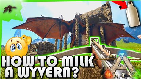 How To Get Farm Wyvern Milk EASY Wyvern Trap Ark Survival Evolved