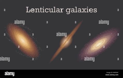 Lenticular galaxy Stock Vector Images - Alamy