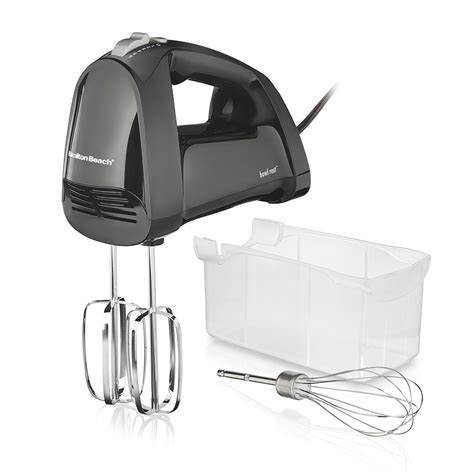 Hamilton Beach Speed Hand Mixer With Quick Burst And Snap On Case