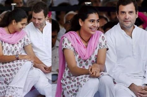 Rahul Gandhi With Priyanka Gandhi Daughter Miraya Vadra Viral Pic India News