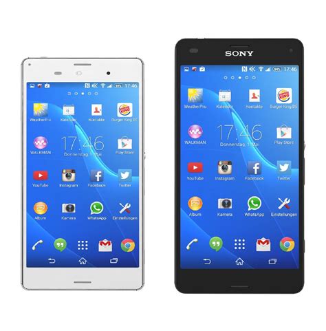 Sony Xperia Z3 And Compact 3d Model 119 3ds C4d Max Fbx Lwo Ma