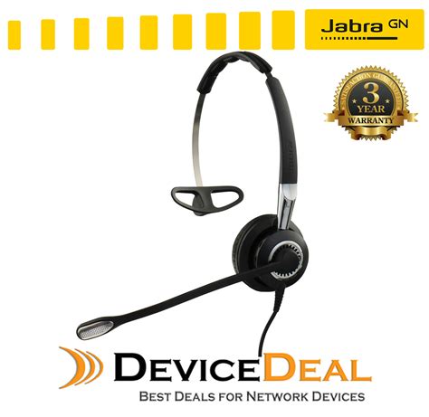 Jabra Biz 2400 Ii Qd Mono Unc 3 In 1 Mic 72 Corded Headset Devicedeal