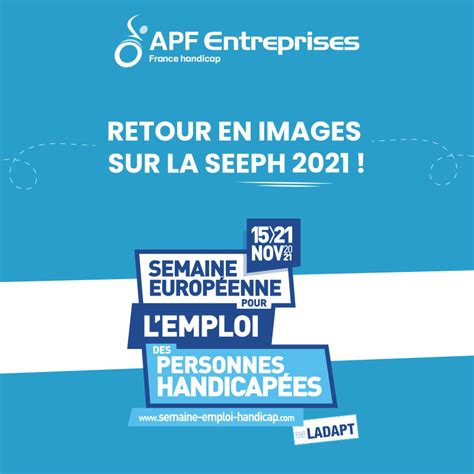 La semaine européenne pour l emploi des personnes handicapées 2021