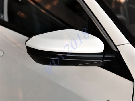 White Right Passenger Side View Mirror Assembly For Honda Civic 2016