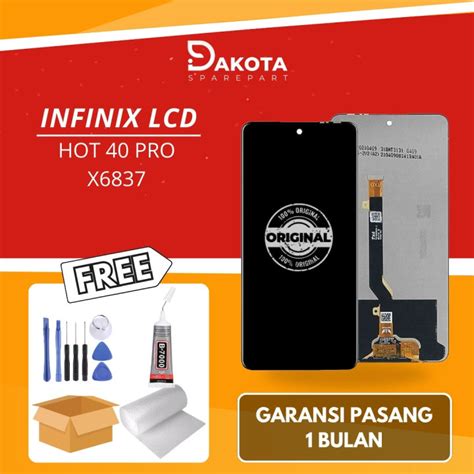 ORIGINAL LCD INFINIX HOT PRO X FULLSET COMPLETE ORIGINAL FREE LEM OPENING SET