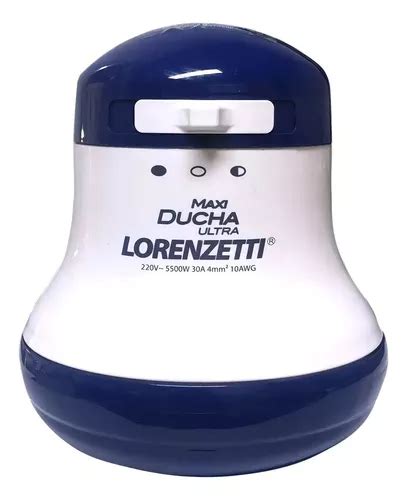 Ducha El Ctrica De Pared Lorenzetti Bello Banho Azul W V