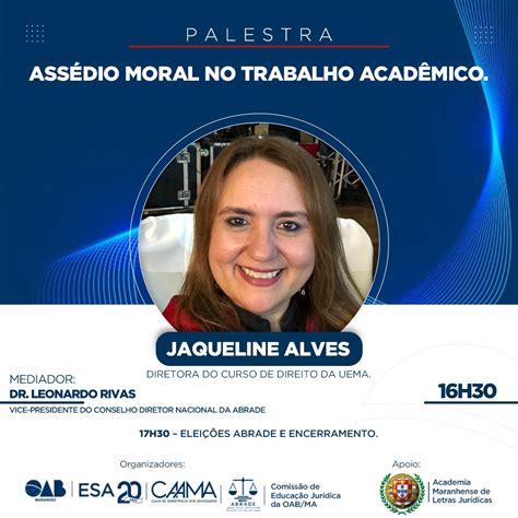 OAB MA ESA MA E ABRADE PROMOVEM SEMINÁRIO NACIONAL VOLTADO PARA A